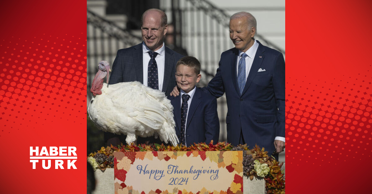 ABD Başkanı Biden, Şükran Günü için hazırlanmış iki hindiyi affetti