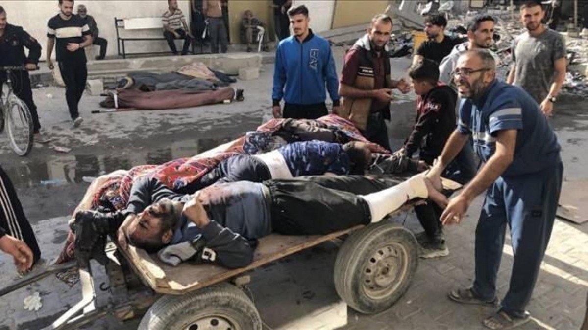 İsrail, Gazze’de hastane çevresine saldırdı: 33 kişi hayatını kaybetti