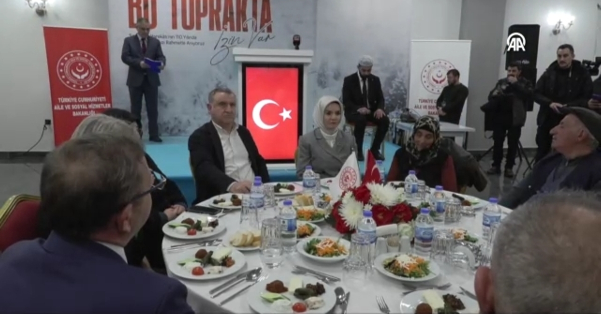 Sarıkamış’ta şehit aileleri ve gaziler onuruna yemek verildi