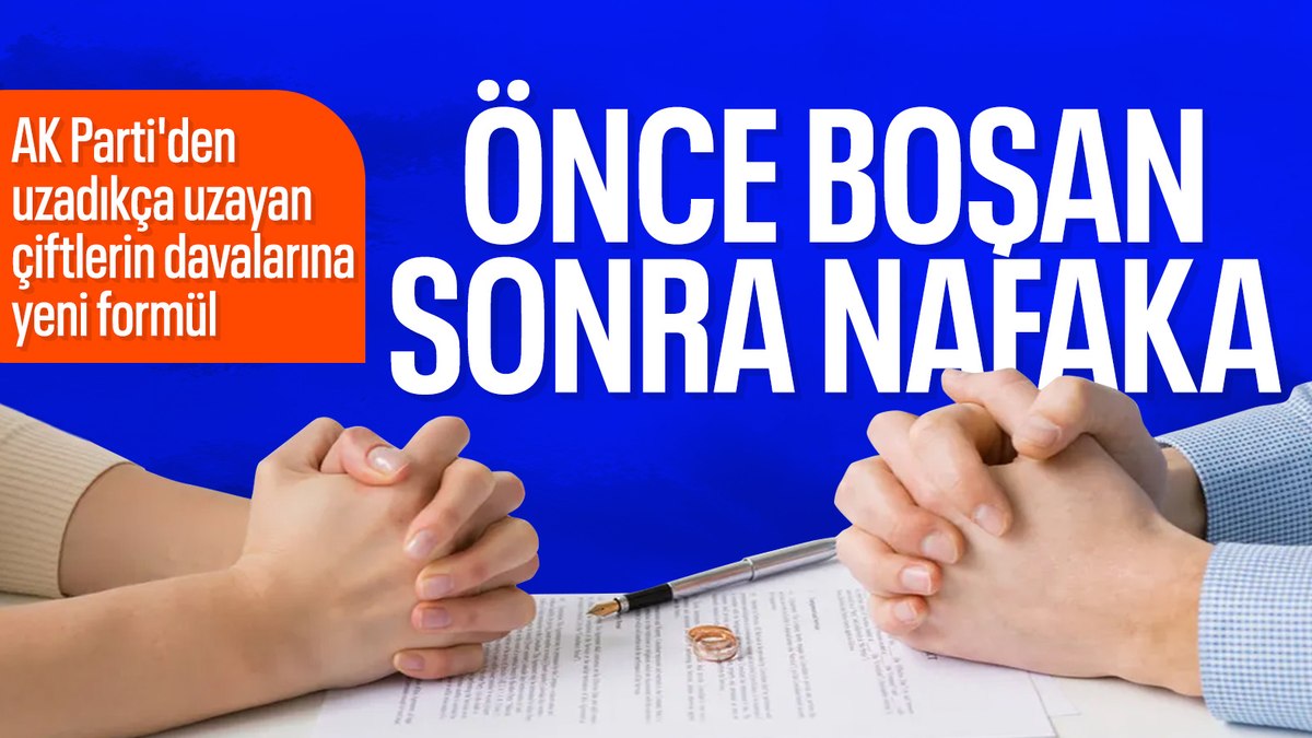 AK Parti hazırlıyor: Boşanma davalarına yeni formül