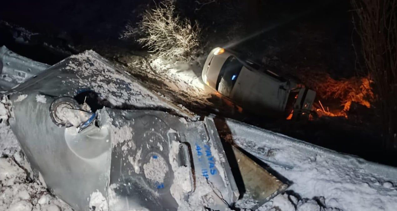 Elazığ’da feci kaza: 1 ölü, 1 yaralı